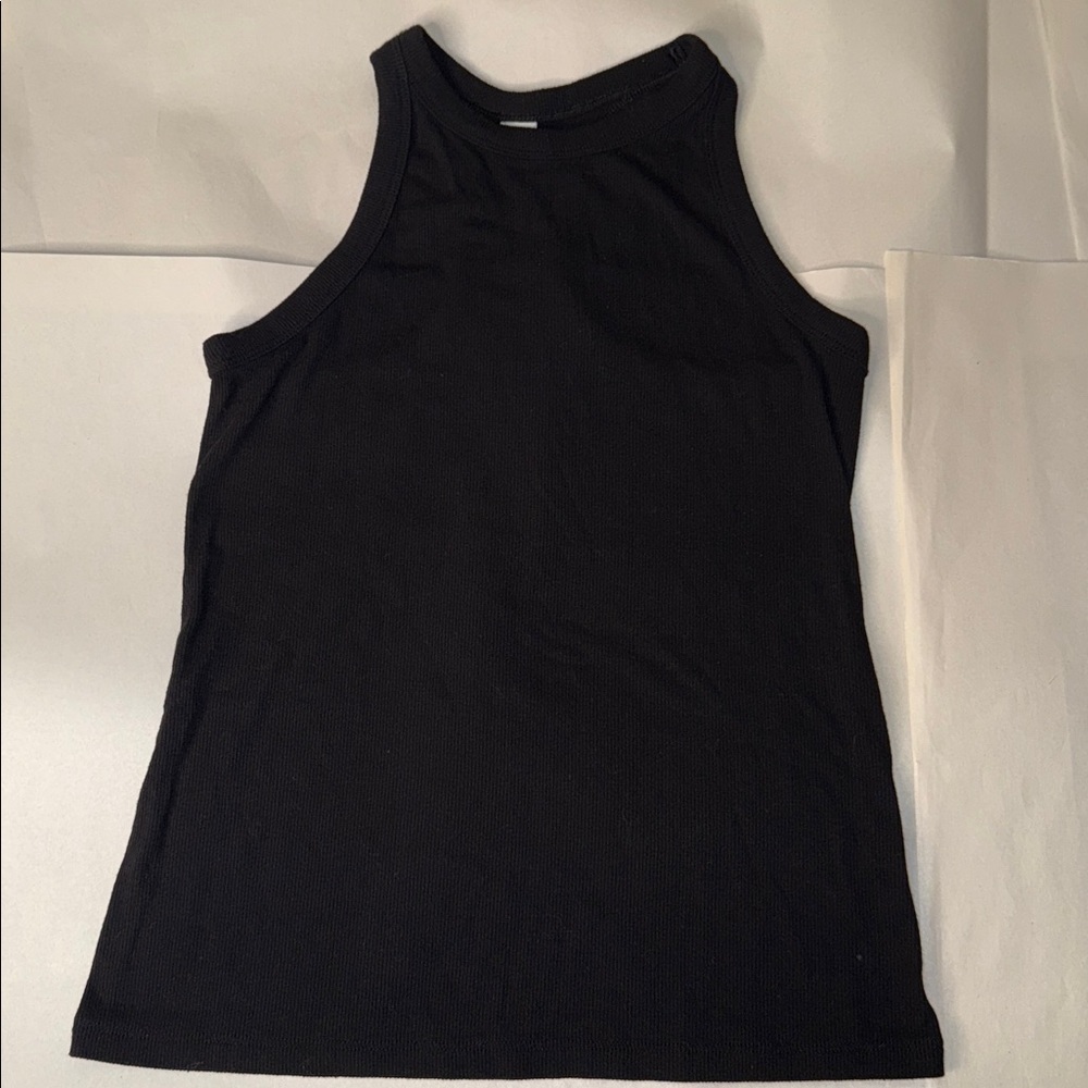 Old Navy Active Black Ribbed Tank - Picture 5 of 5